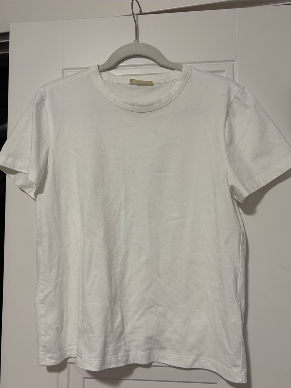 Madewell White Short-Sleeve Crew T-Shirt